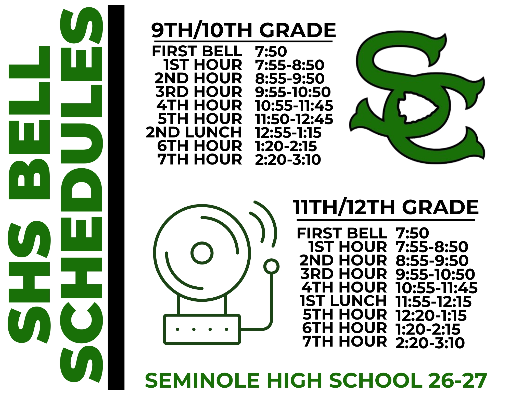 26-27 BELL SCHEDULE