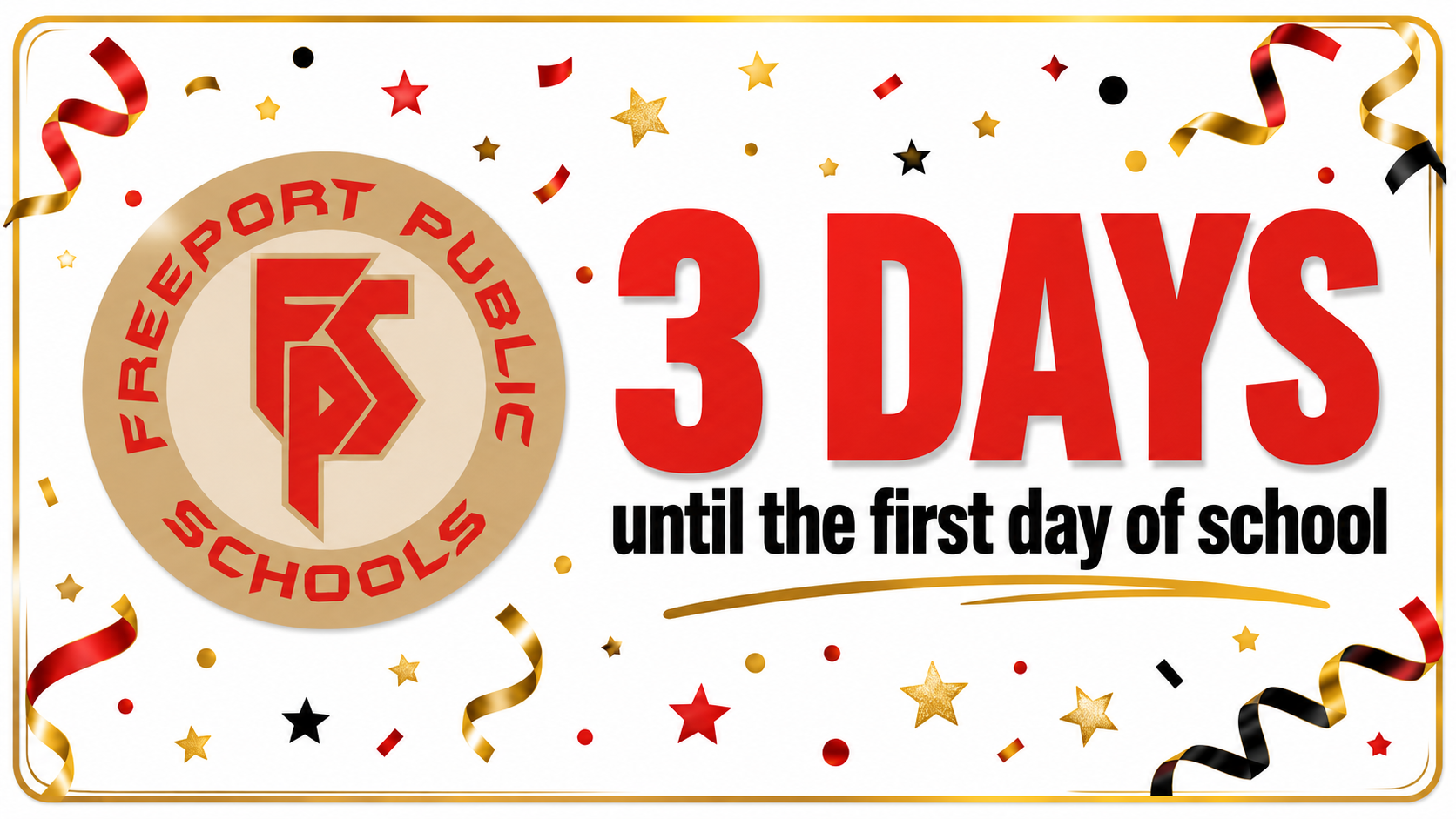 Countdown to the First Day of School
