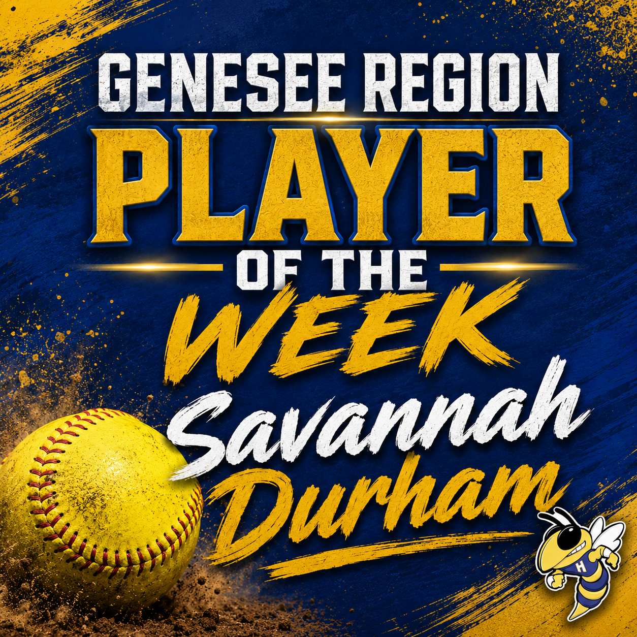OA Student Athlete Genesee Region Player of the Week! 