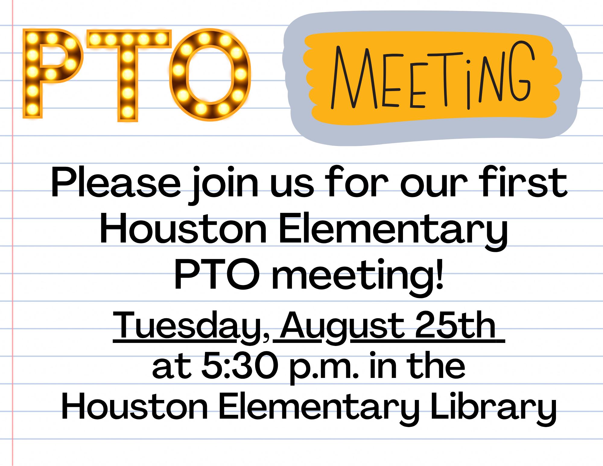 PTO meeting next week 