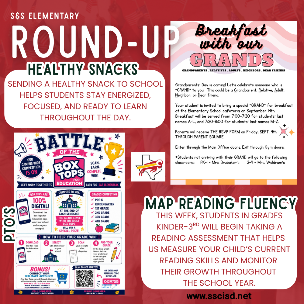 Elementary Weekly Round-Up