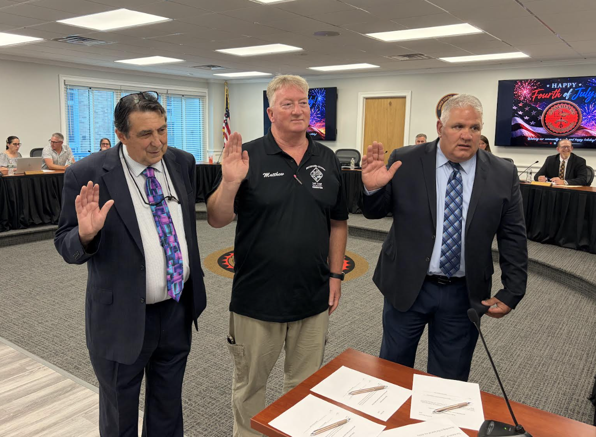 Paul Sapienza Sworn In as Sachem's Newest Board of Education Trustee
