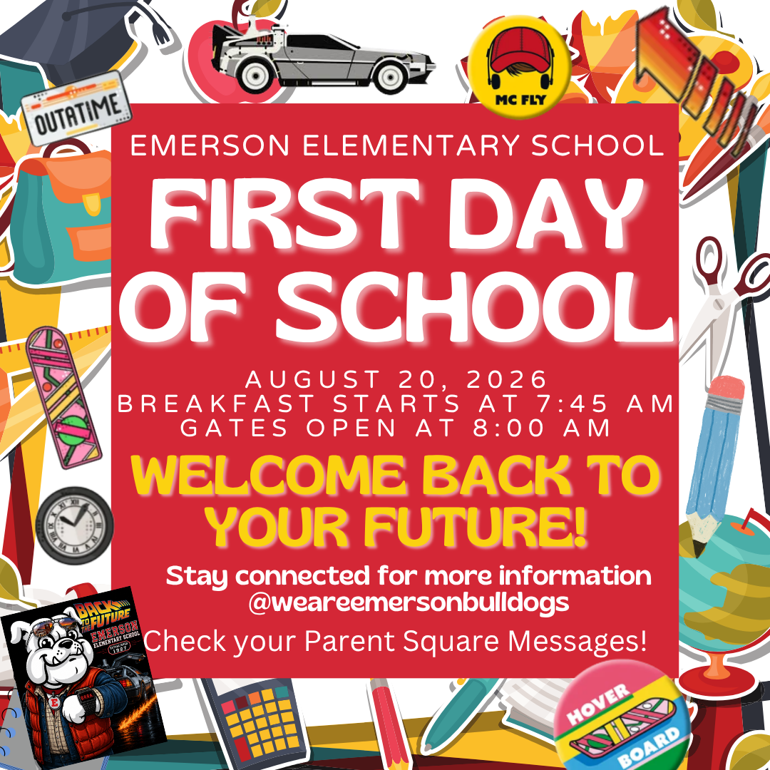 First Day of School - Thursday, 8/20/2026