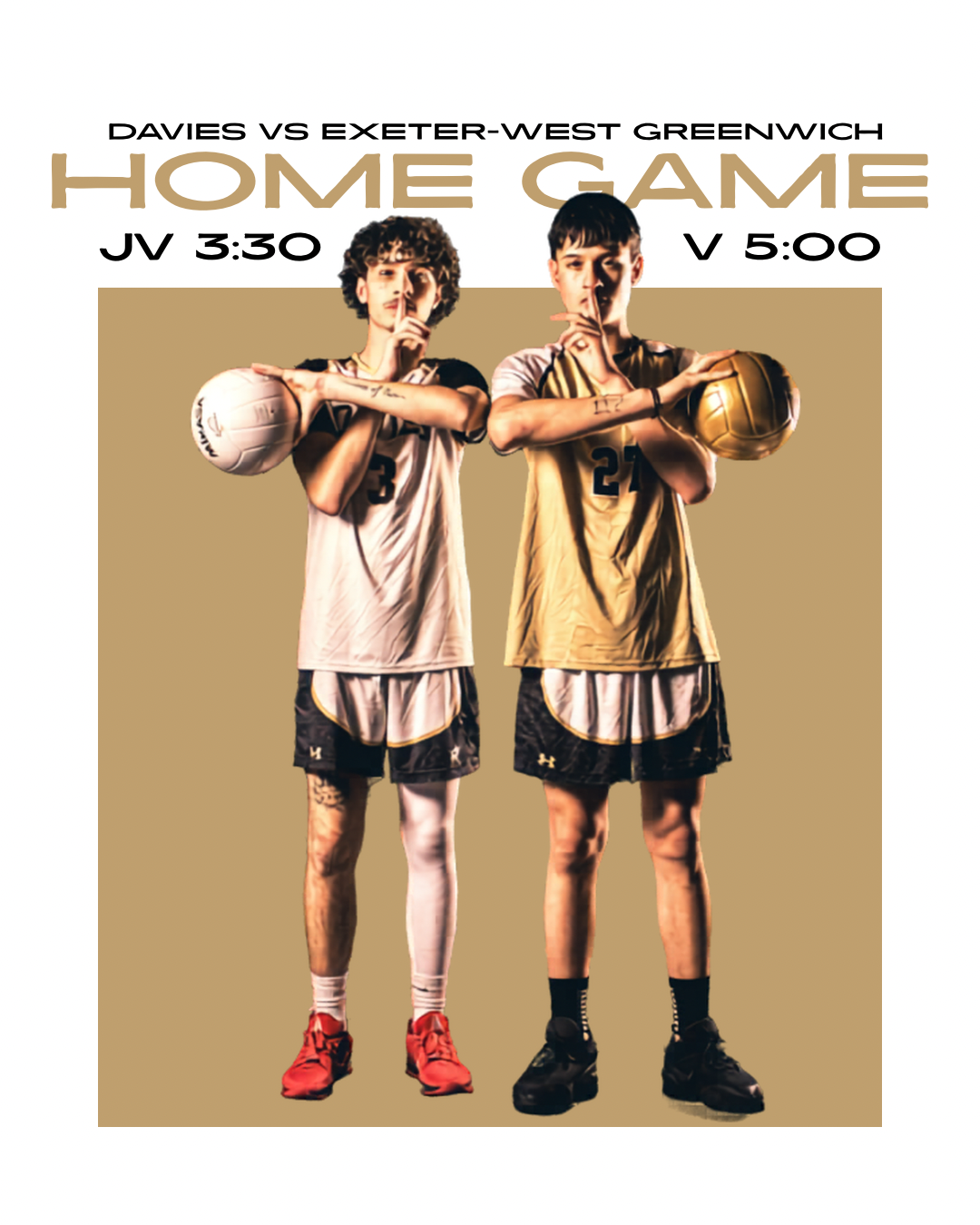 Boys' Volleyball Game Day