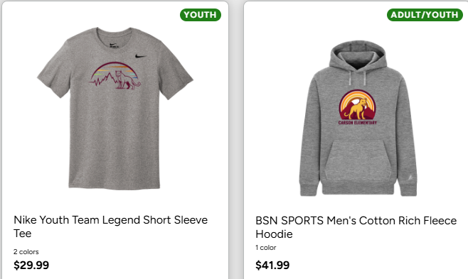 Get Your Spirit Gear!