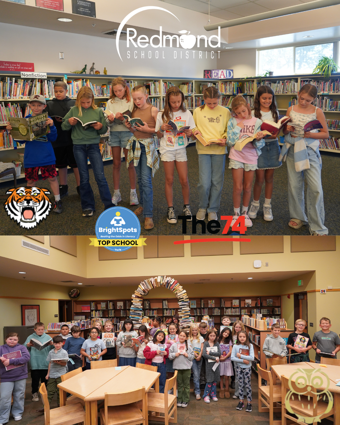 Celebrating Literacy at Sage and Tumalo