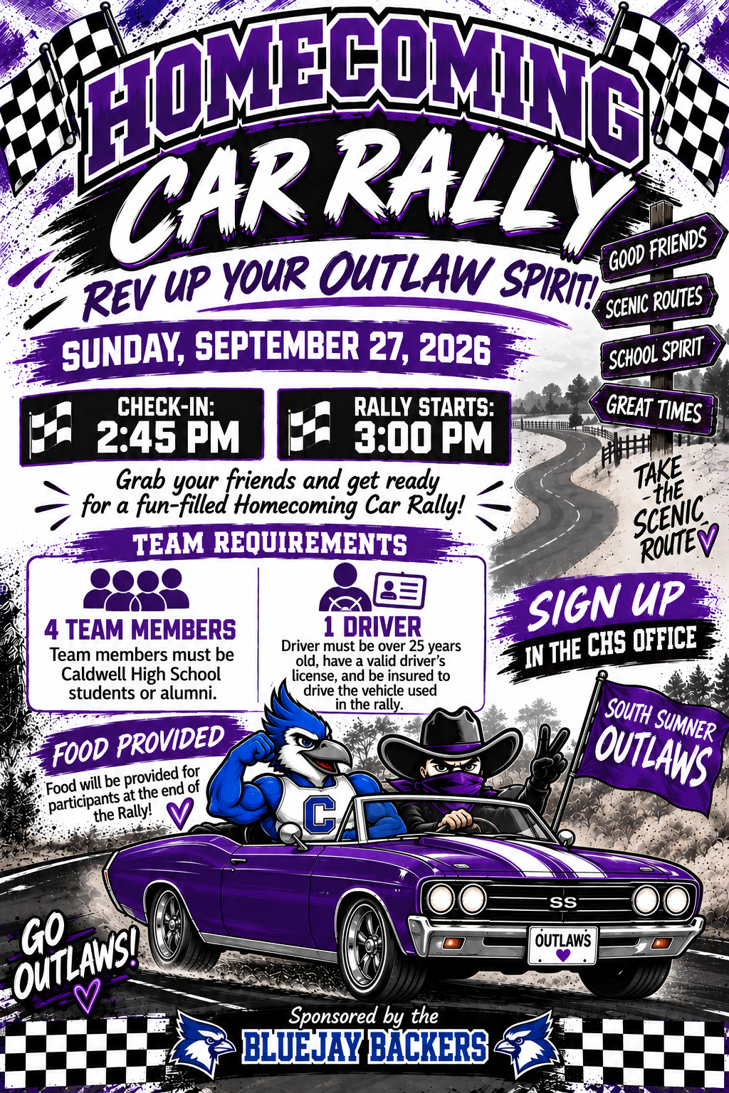 Bluejay Backer Homecoming Activities