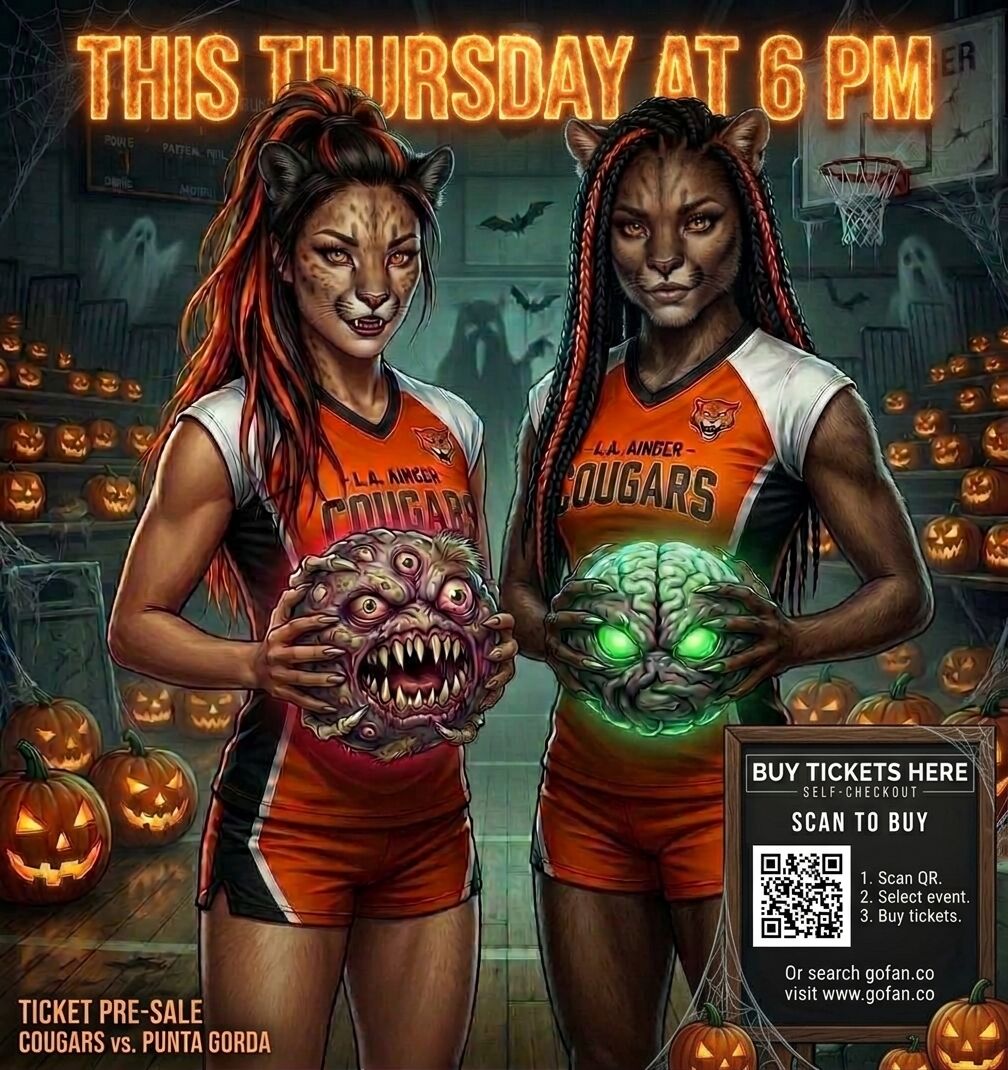 🏐L.A. Ainger Vs Punta Gorda @ L.A. Ainger -10/29🏐