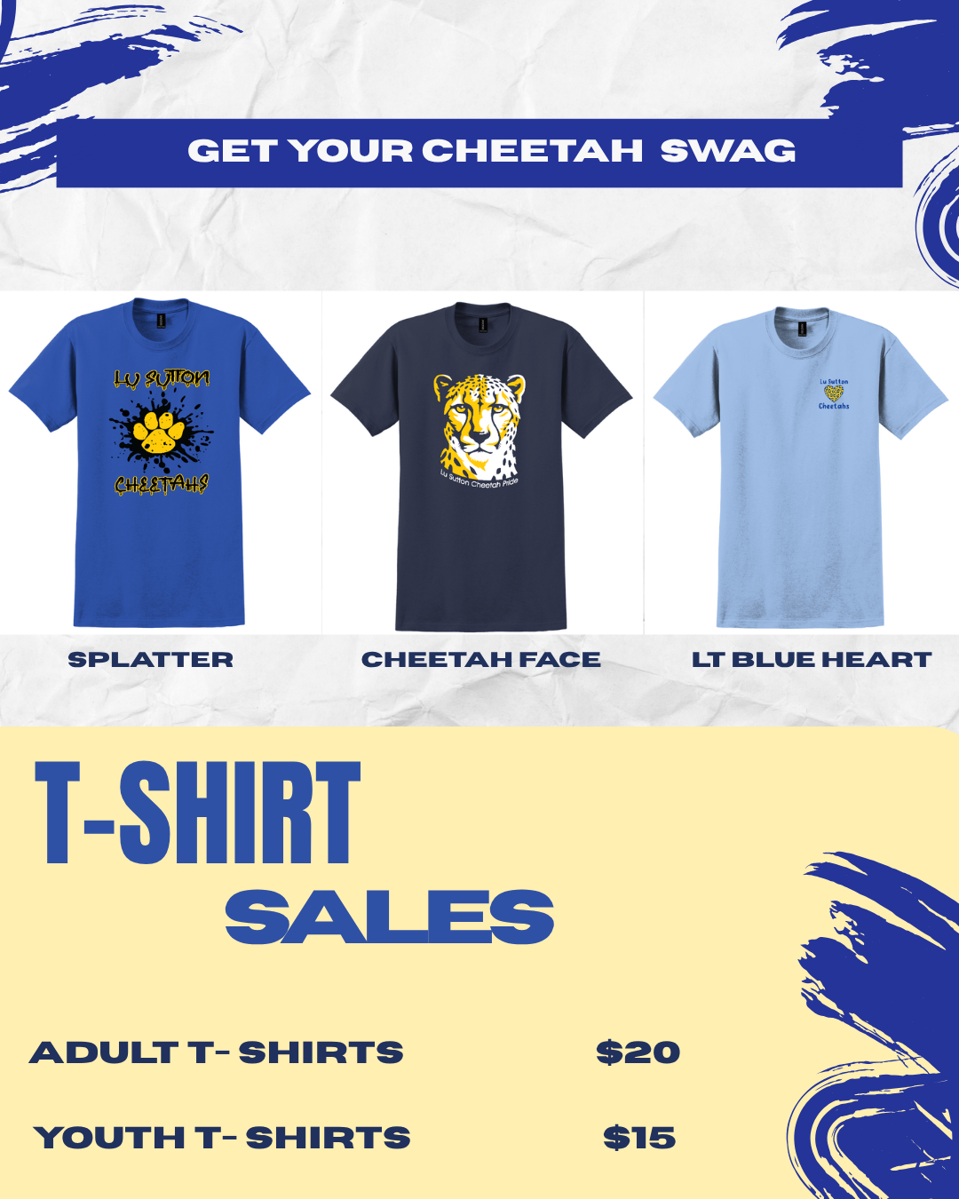 Spirit Wear Available NOW! Pre-Order