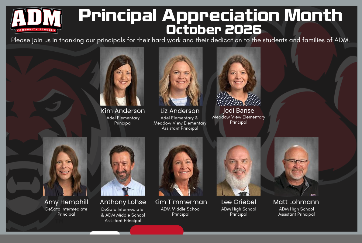 Principal Appreciation Month 