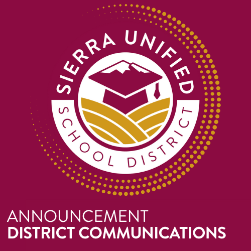 SUSD Communications Announcment