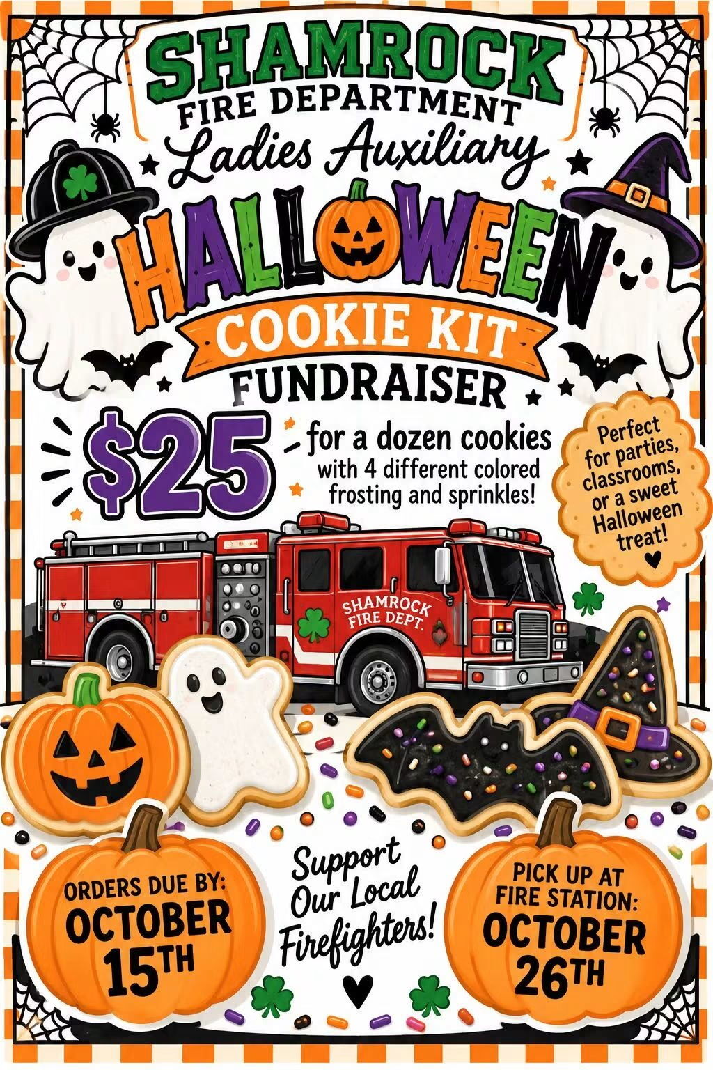 Shamrock Fire Department Ladies Auxiliary Fundraiser