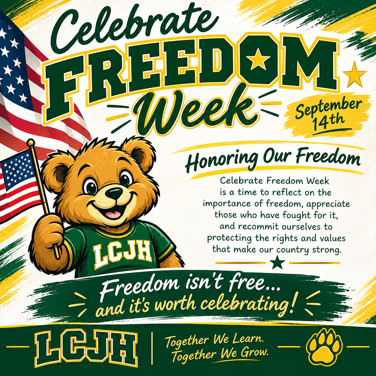Celebrate Freedom Week - September 14-18