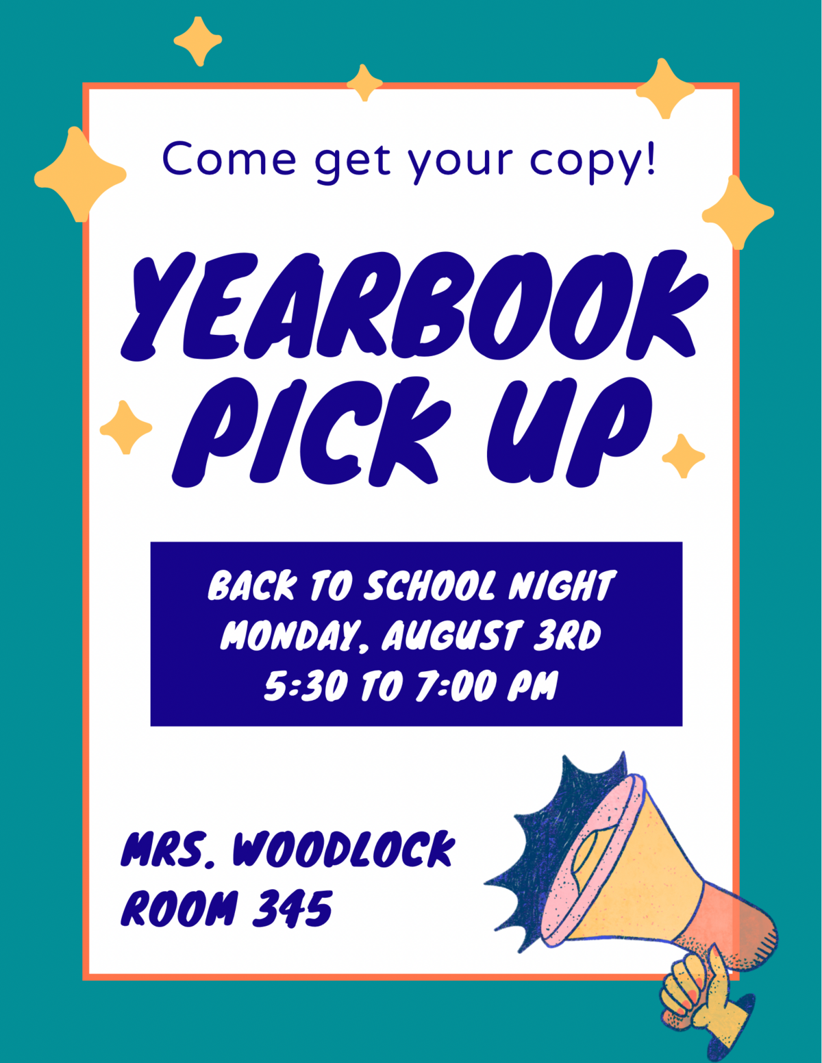 Yearbook Pick Up