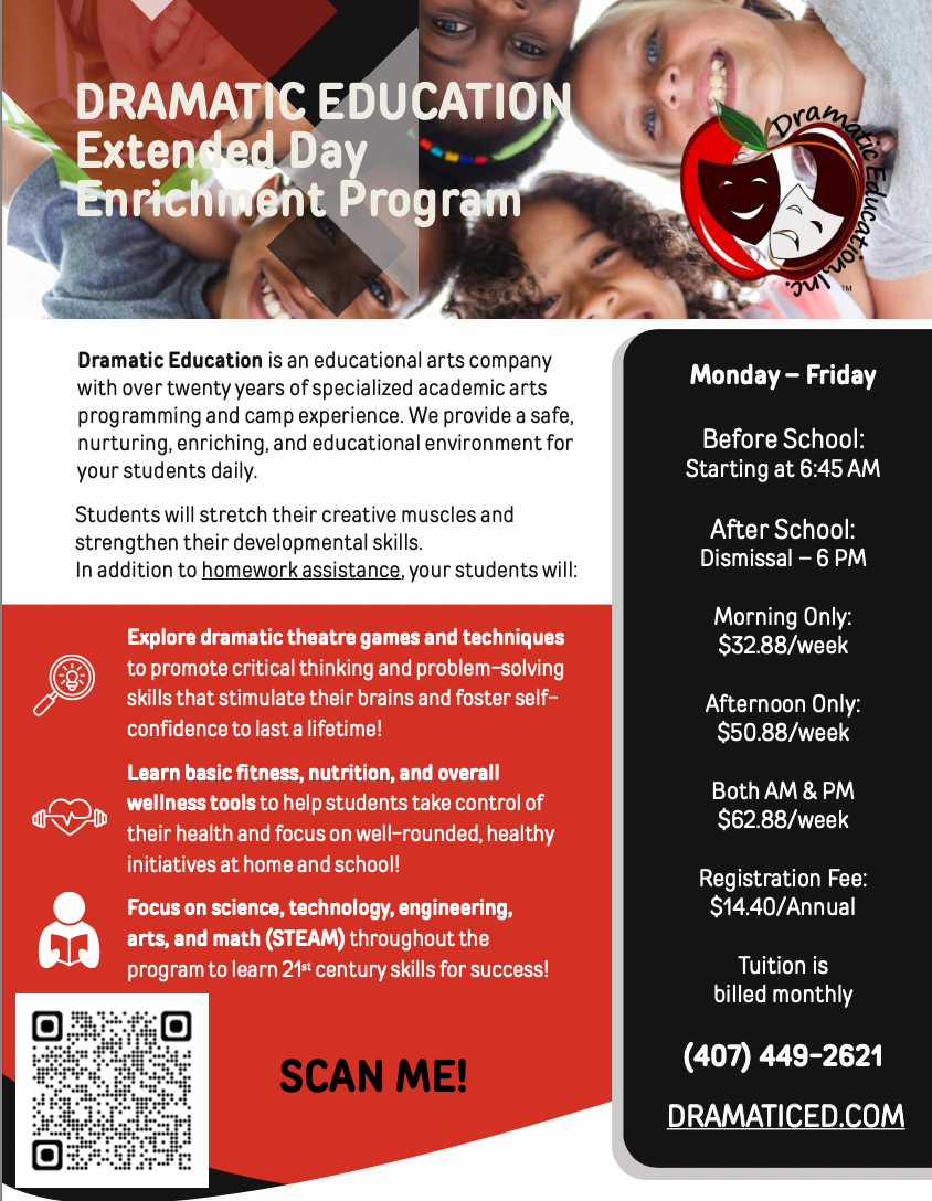 26-27 Extended Day Enrichment Information