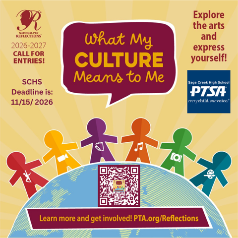 SCHS PTSA is accepting Reflections Art Program Submissions Until November 15!