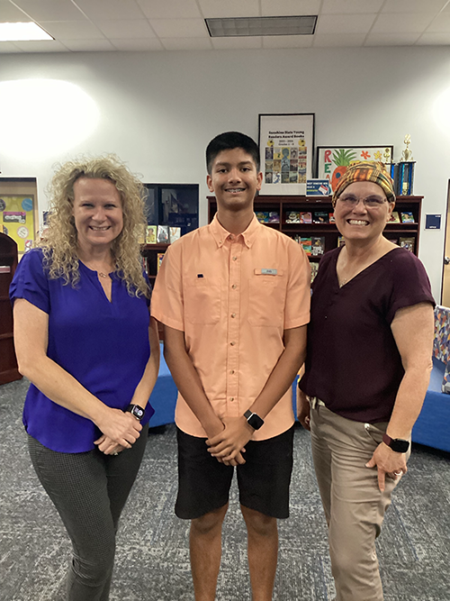 Mangal Wins National Junior Honor Society Award