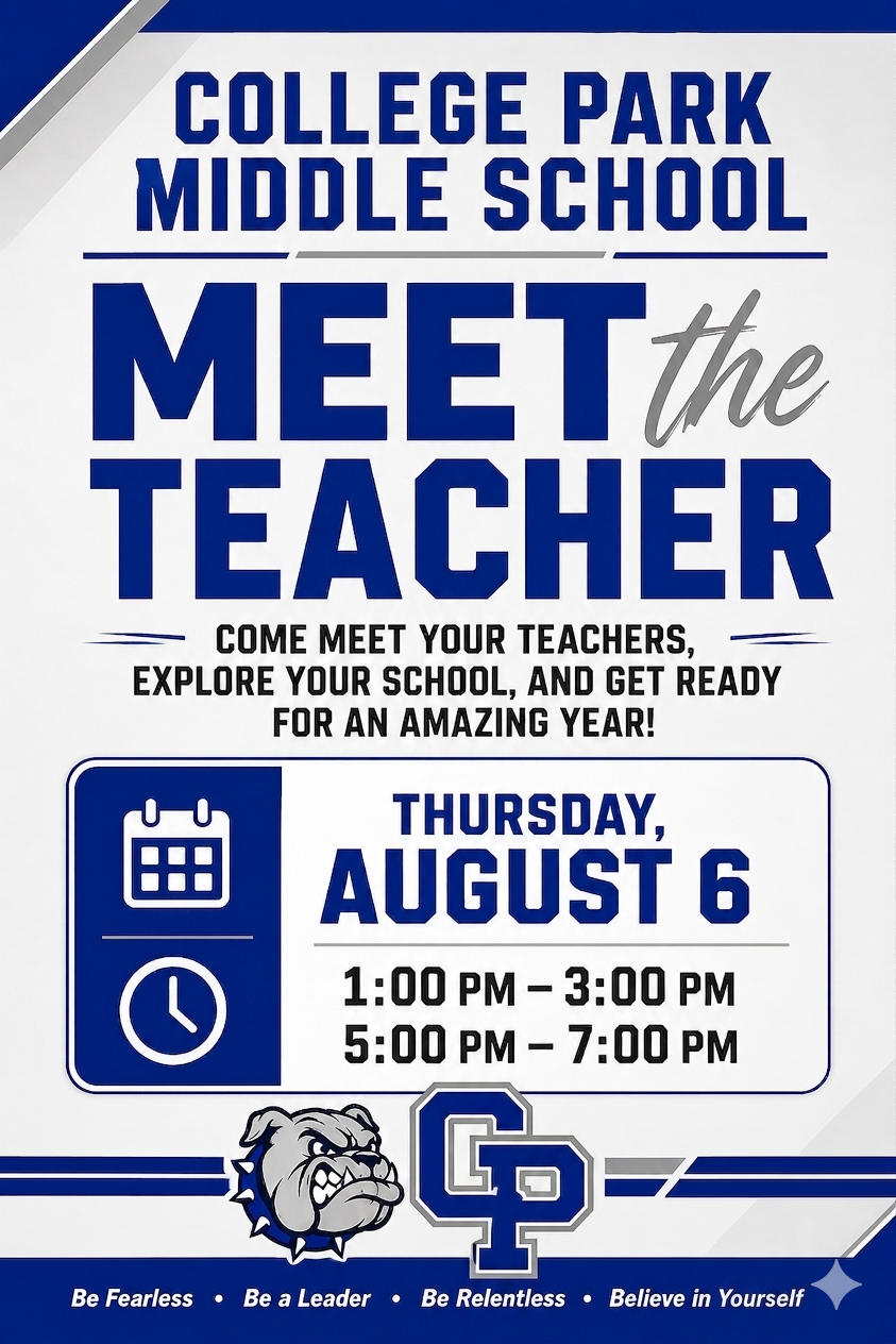 Meet the Teacher - Thursday, Aug. 6