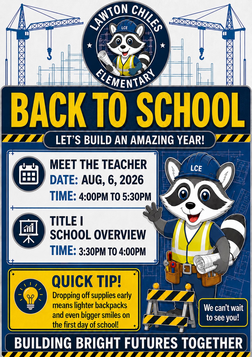 Meet the Teacher & Classroom Supply List 2026-27