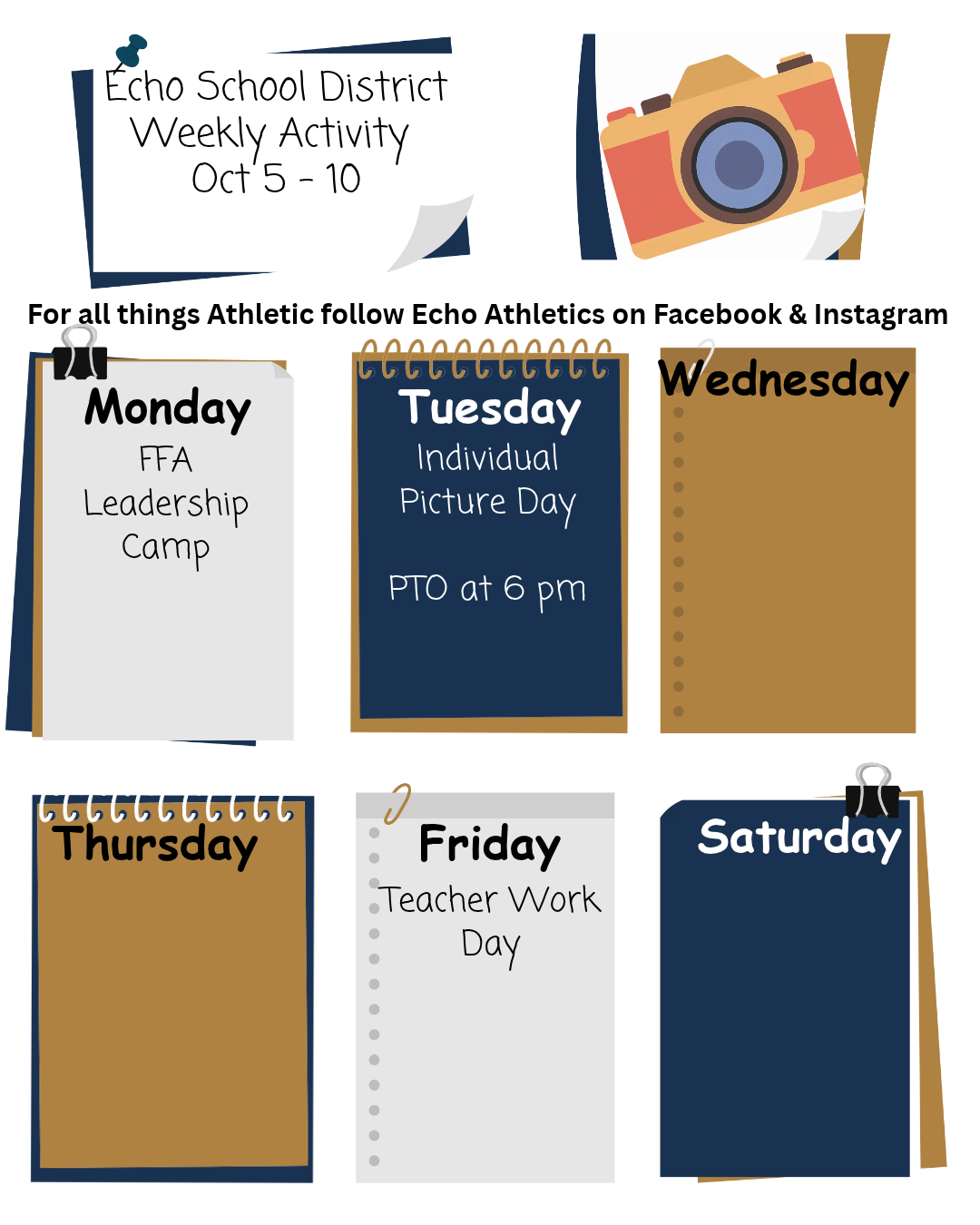 Weekly Activities