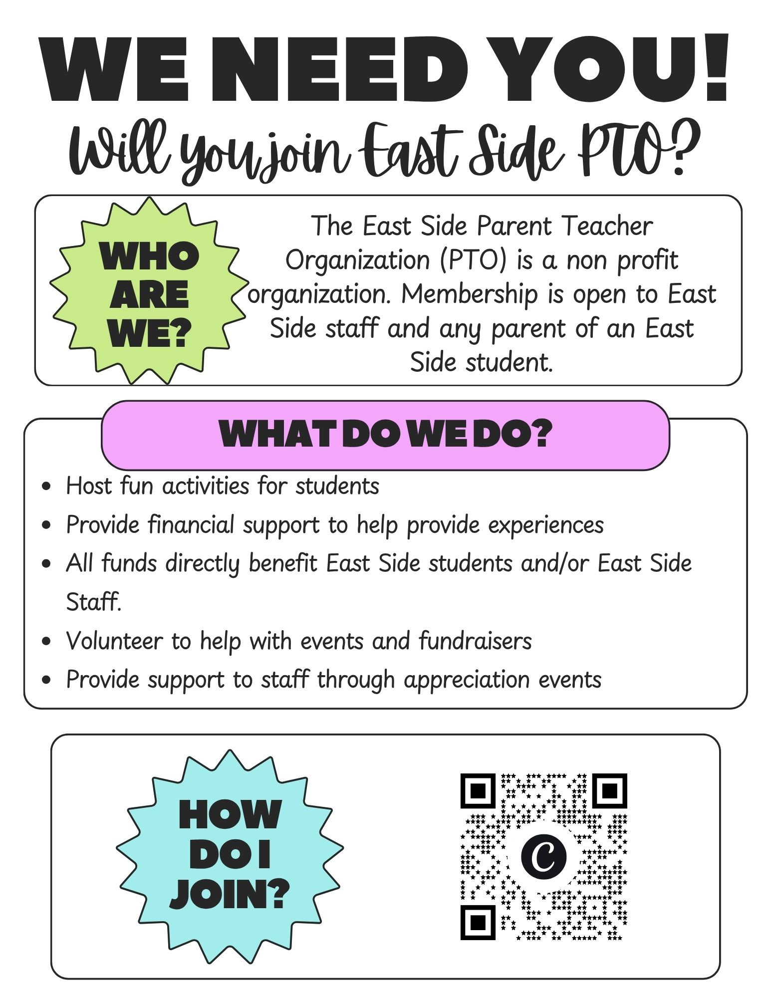 Join East Side PTO