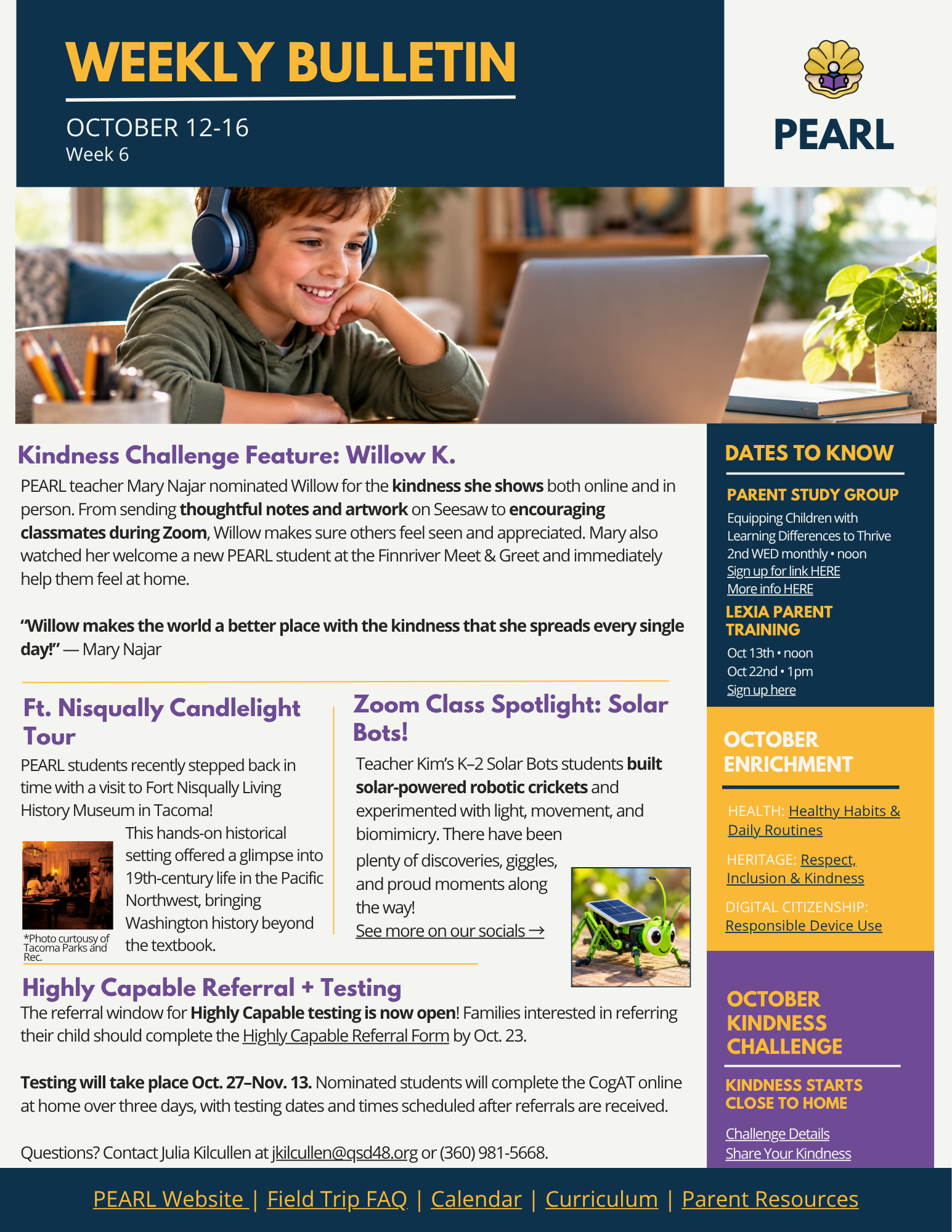 Oct. 9 Bulletin