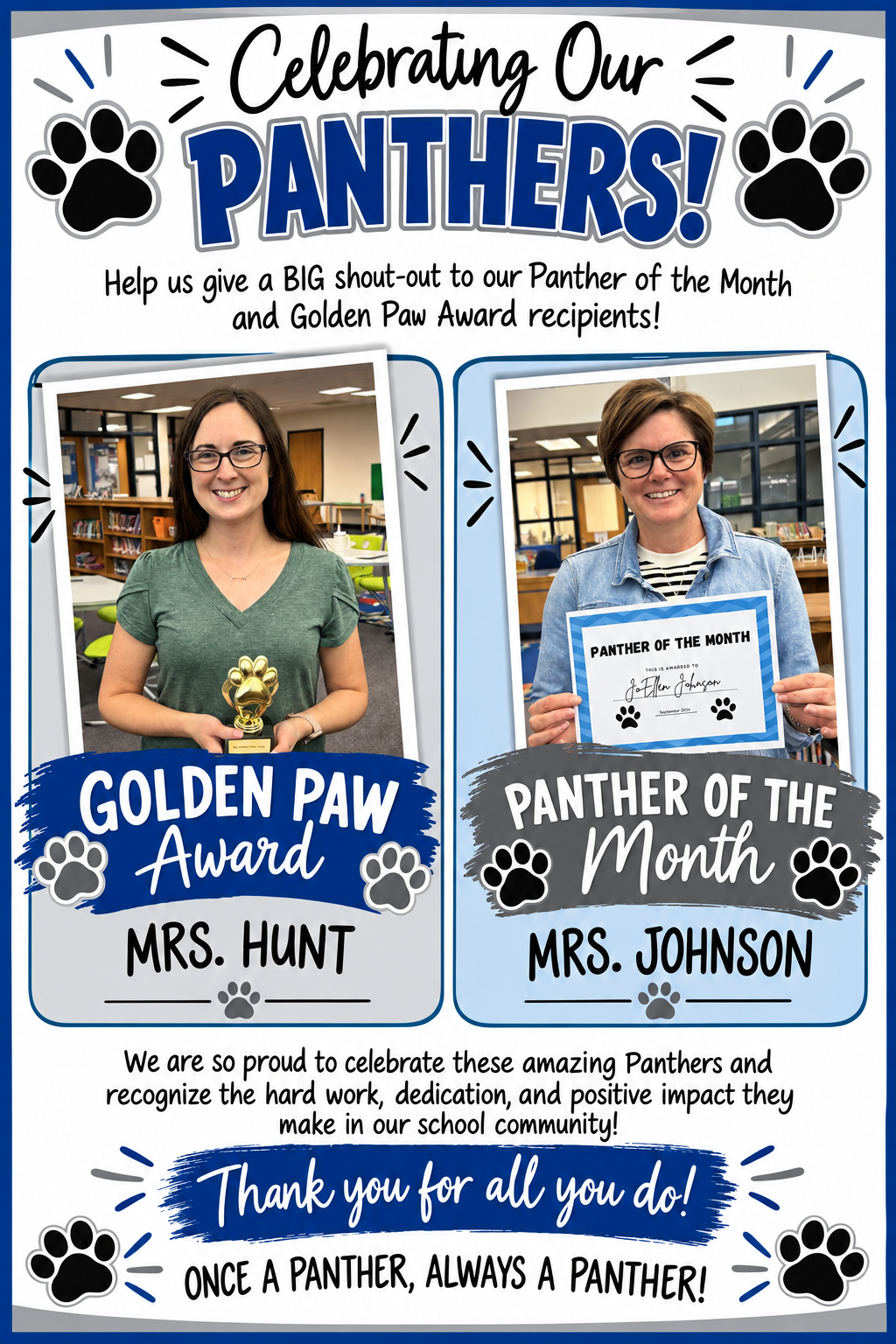 October Staff Appreciation 
