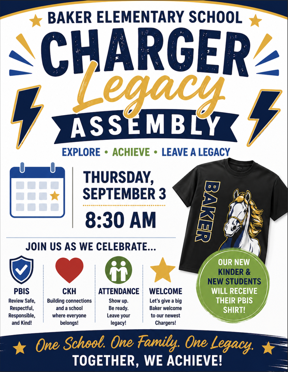 Charger Legacy ASSEMBLY