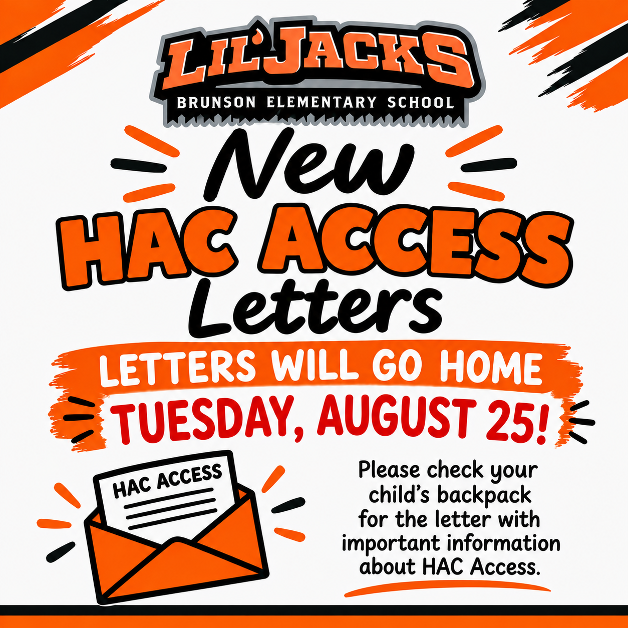 Brunson - REVISED HAC Access Letters message