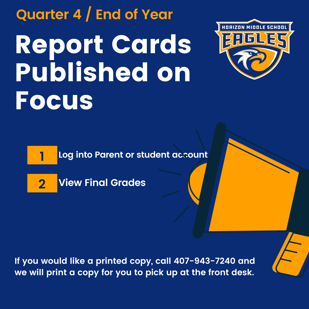 Report Cards Published on FOCUS