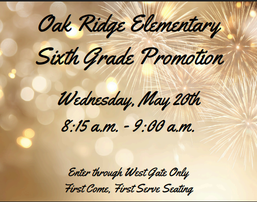 Sixth Grade Promotion