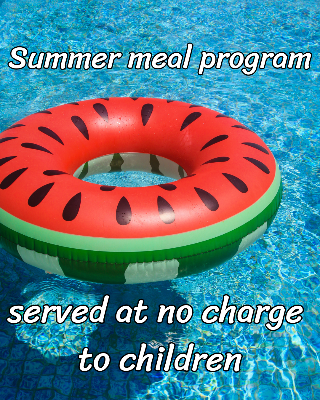 CCISD serves summer meals to children at no charge
