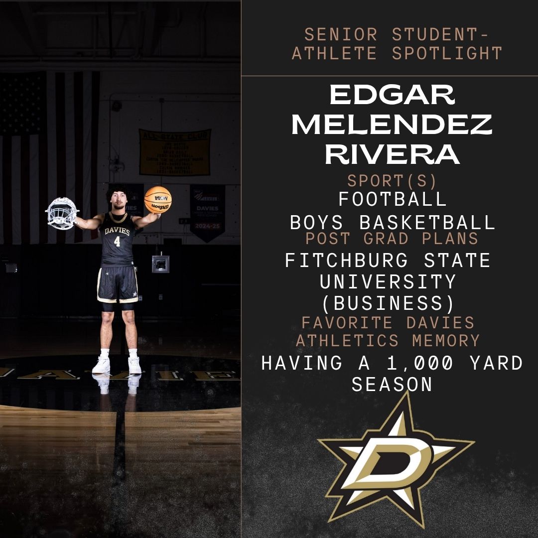 Senior Student-Athlete Spotlight: Edgar Melendez Rivera