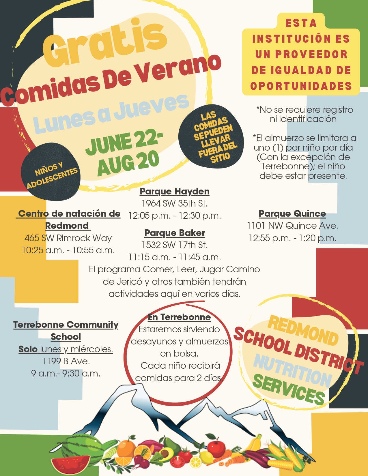Summer Lunch spanish