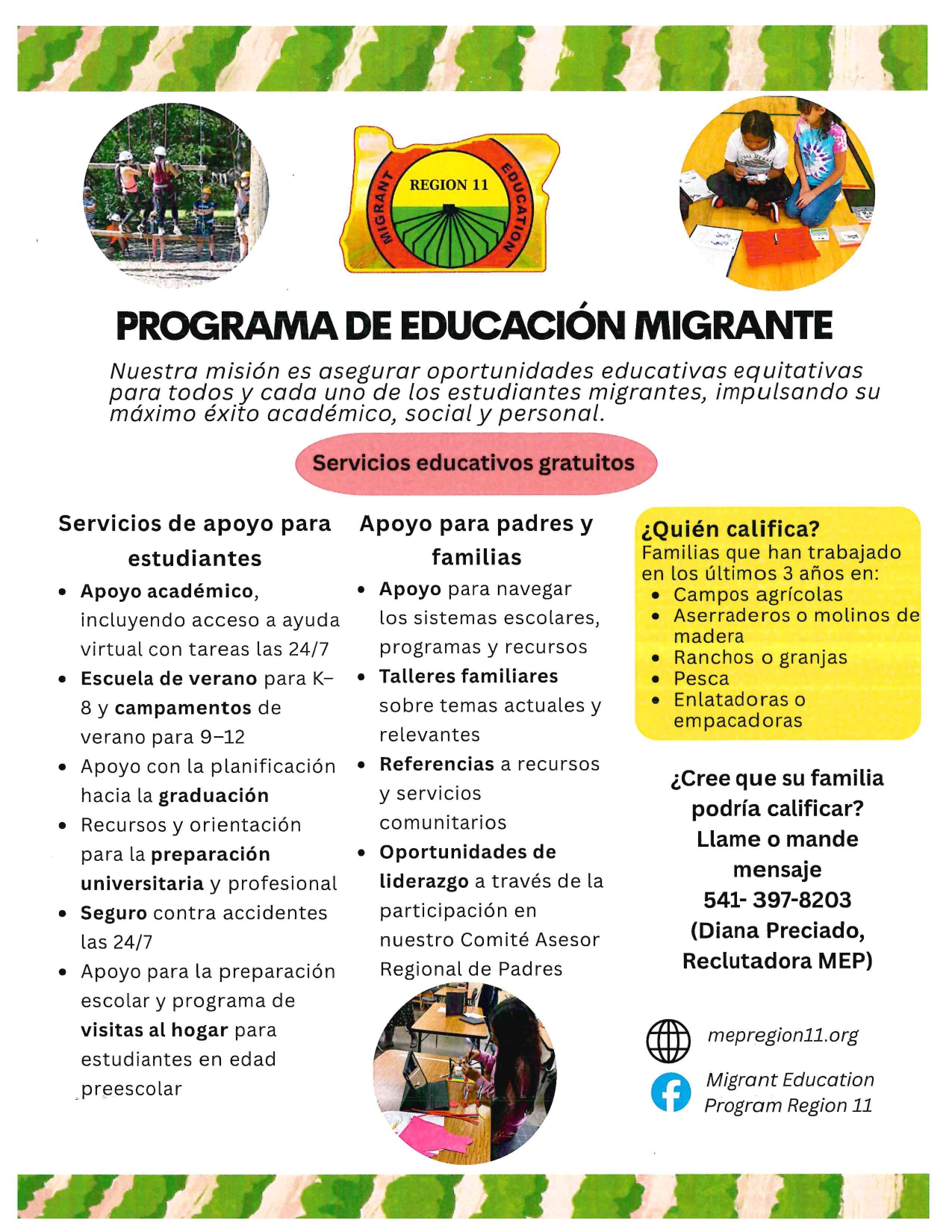migrant education sp