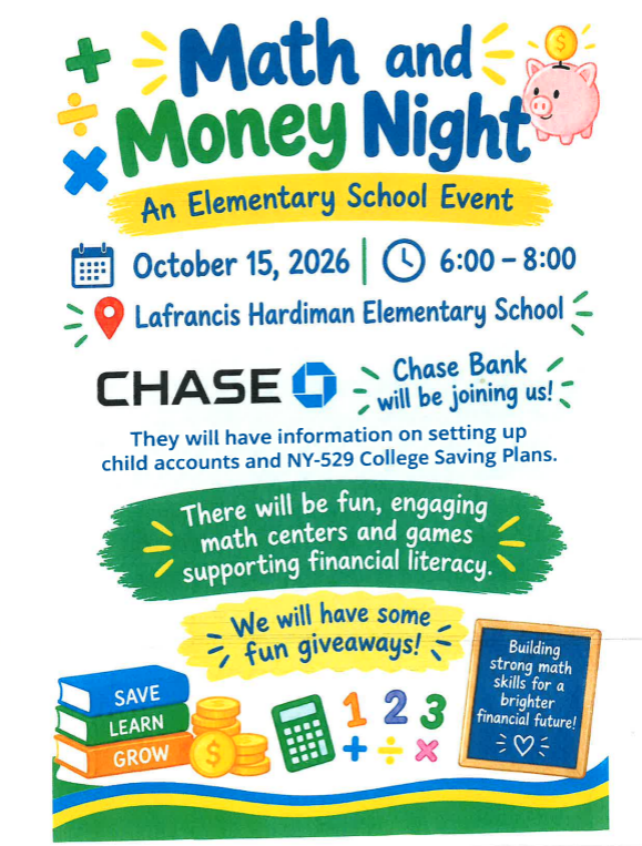LFH MATH & MONEY NIGHT! 
