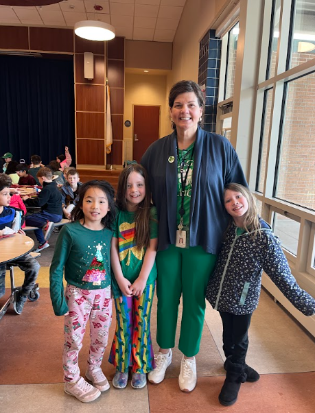 Mrs. Callaghan and some other young leprechauns