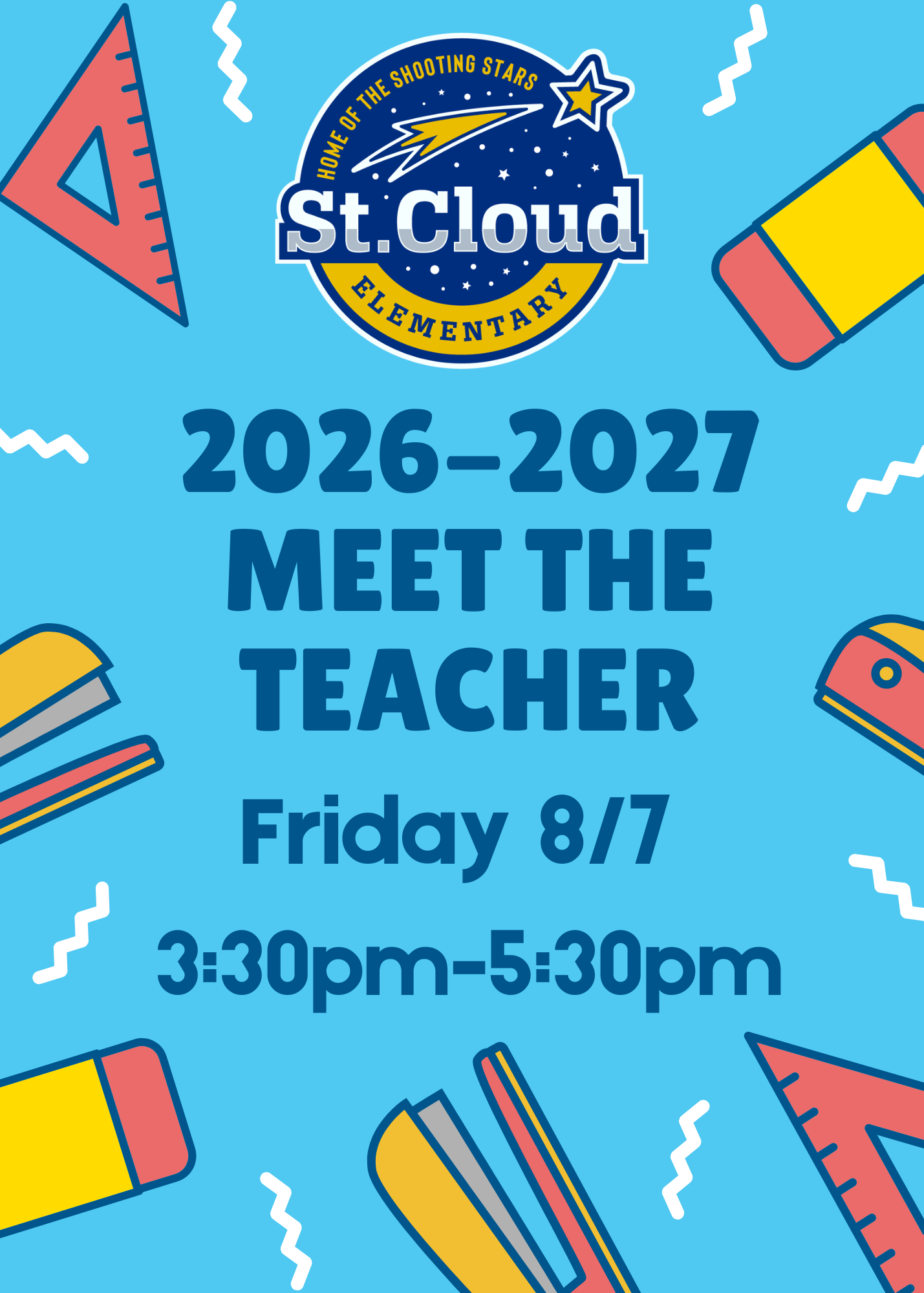 Save the Date 2026-2027 Meet the Teacher