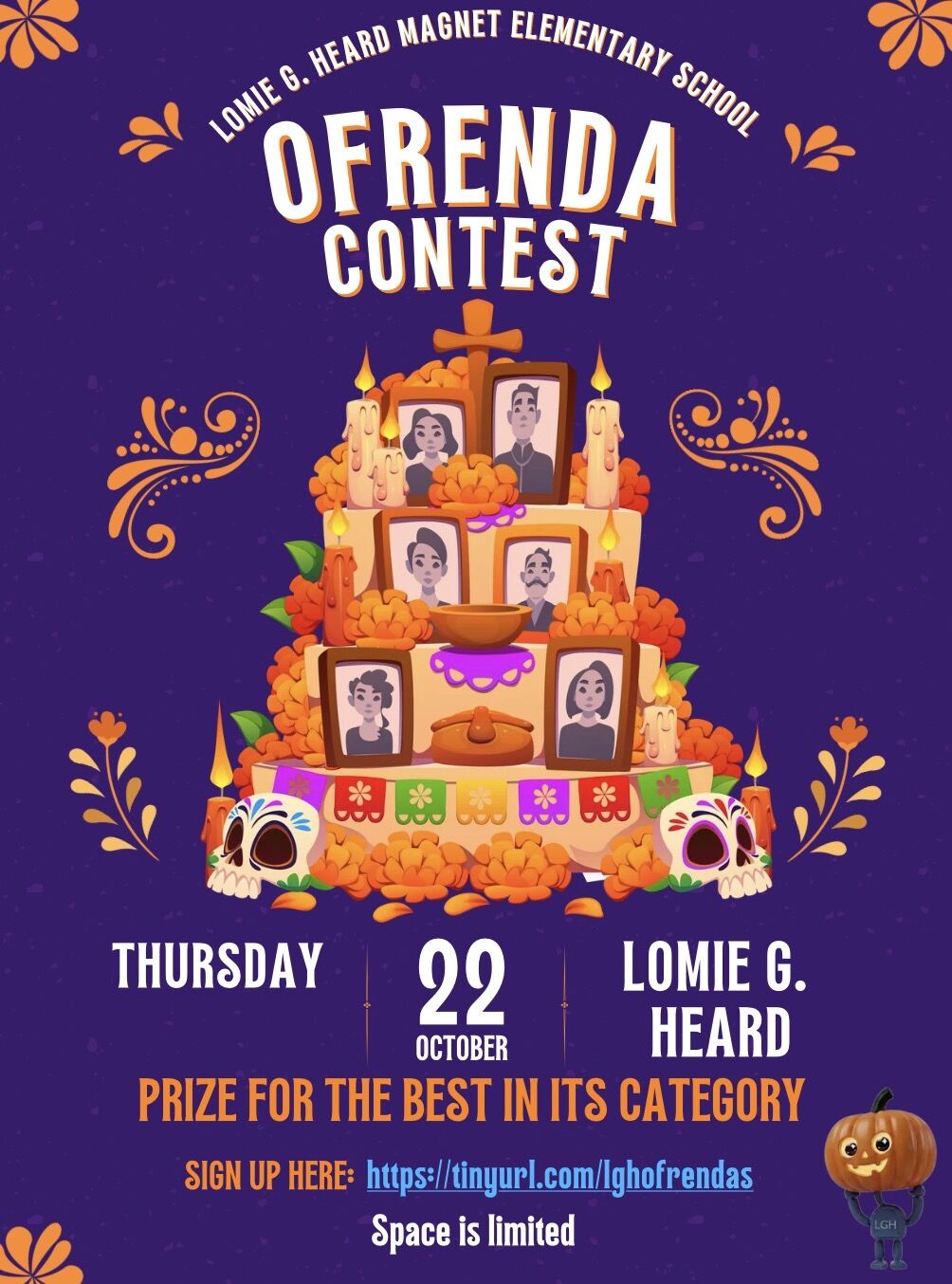 HEARD-O-WEEN: OFRENDAS NEEDED!