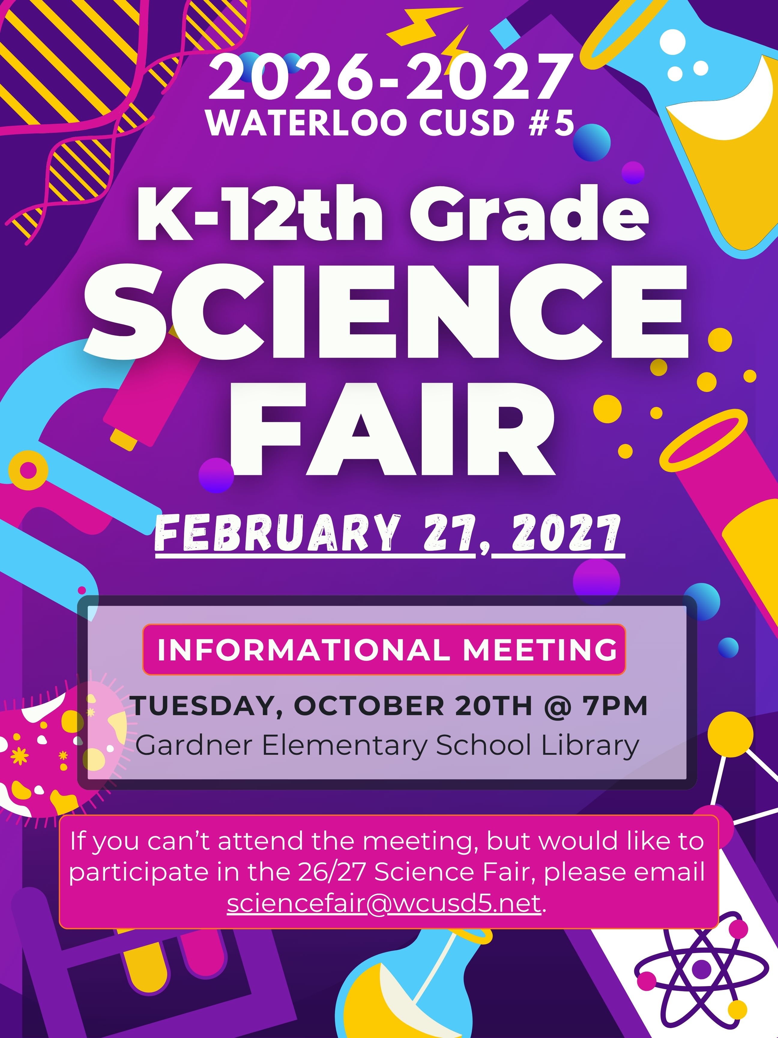 2026–2027 WCUSD #5 Science Fair