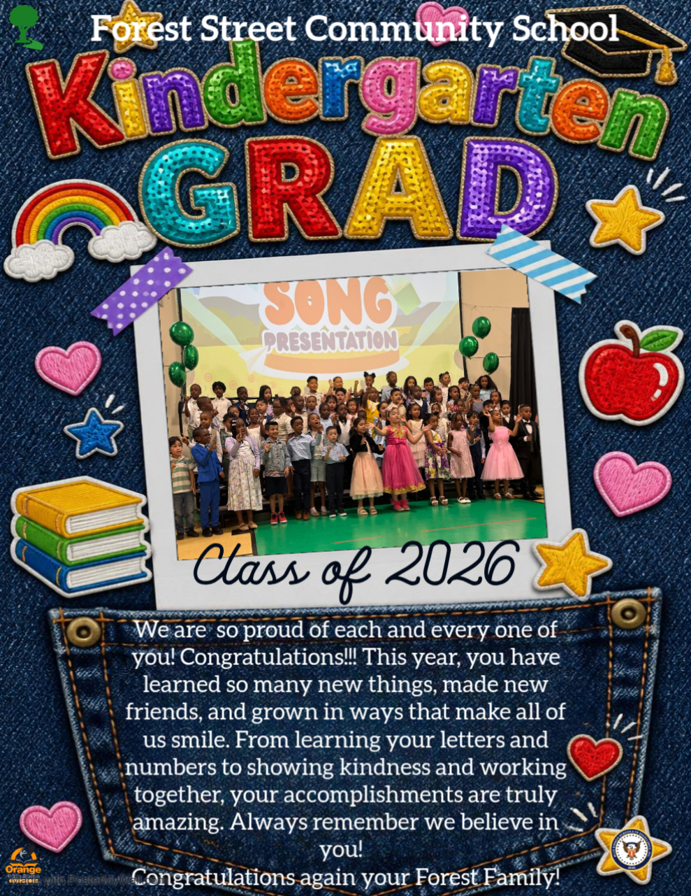 Congratulations to the Forest Street Community School Class of 2026!