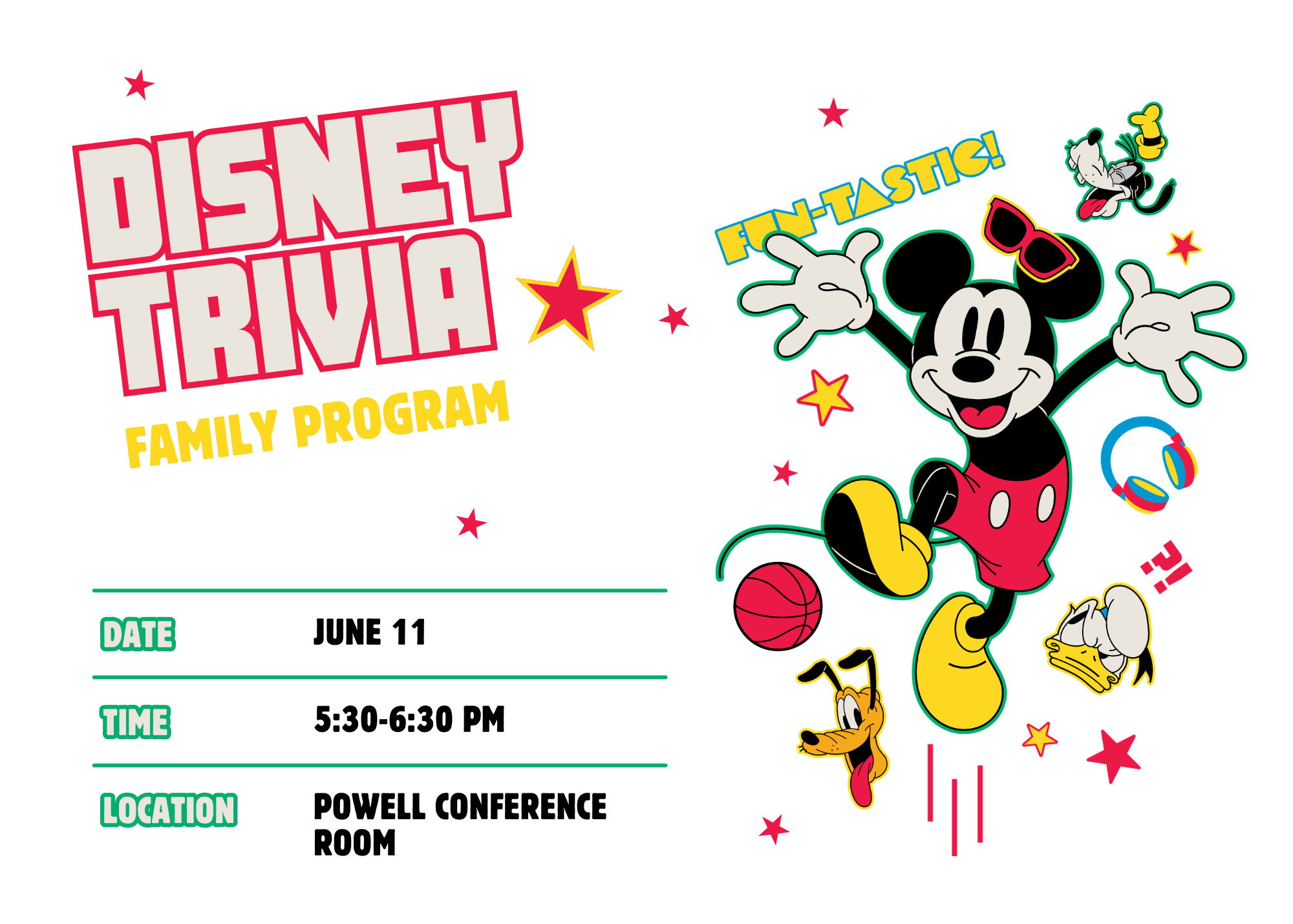 Disney Trivia--TONIGHT!