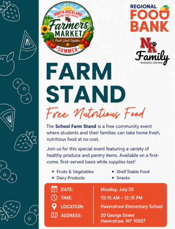 Family Resource Center Event: Free Farm Stand Event 