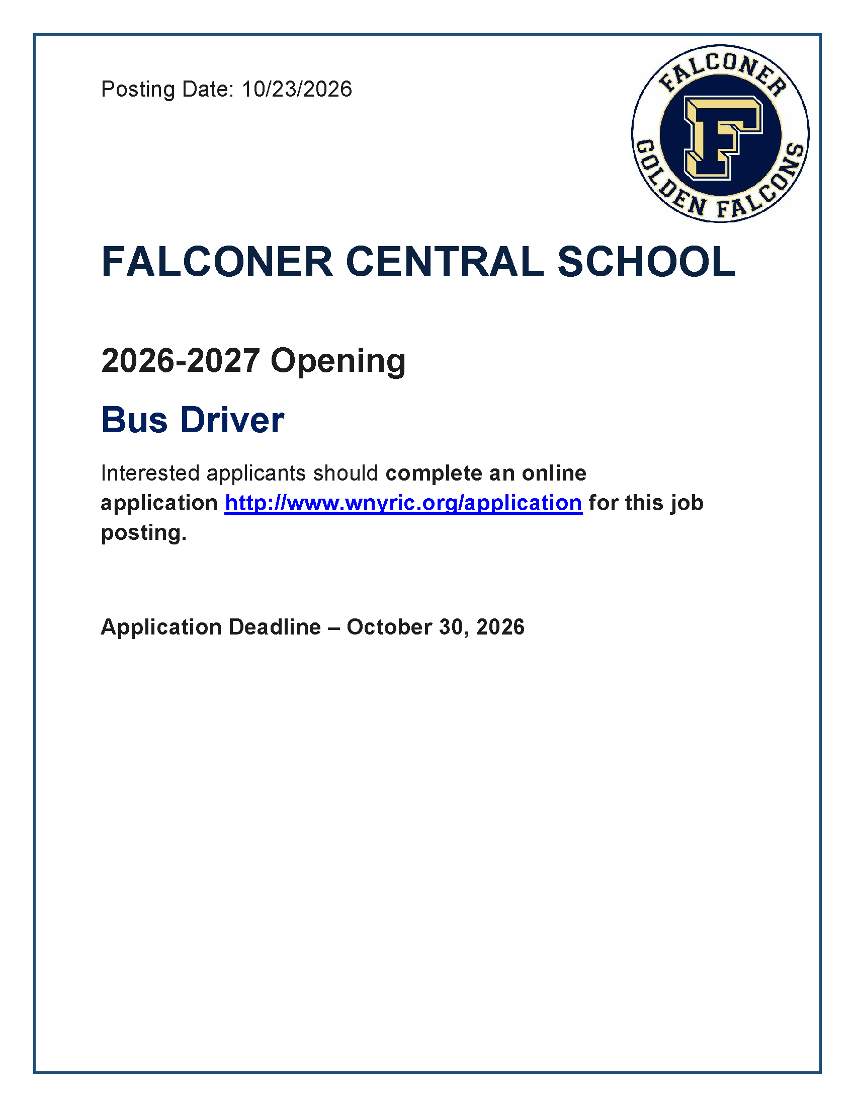 We're Hiring!