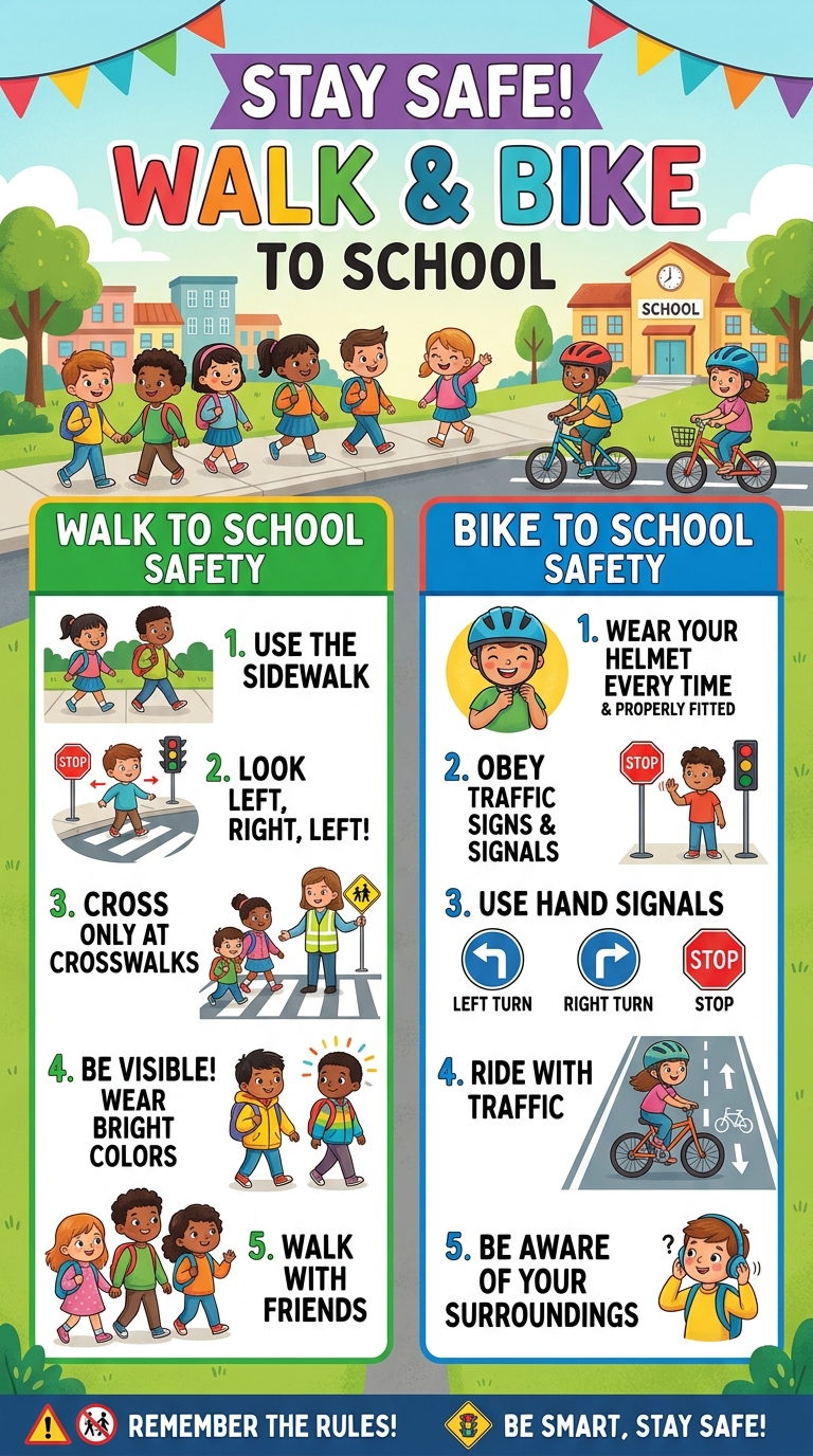 OA ELEMENTARY WALK & BIKE TO SCHOOL - September 25th