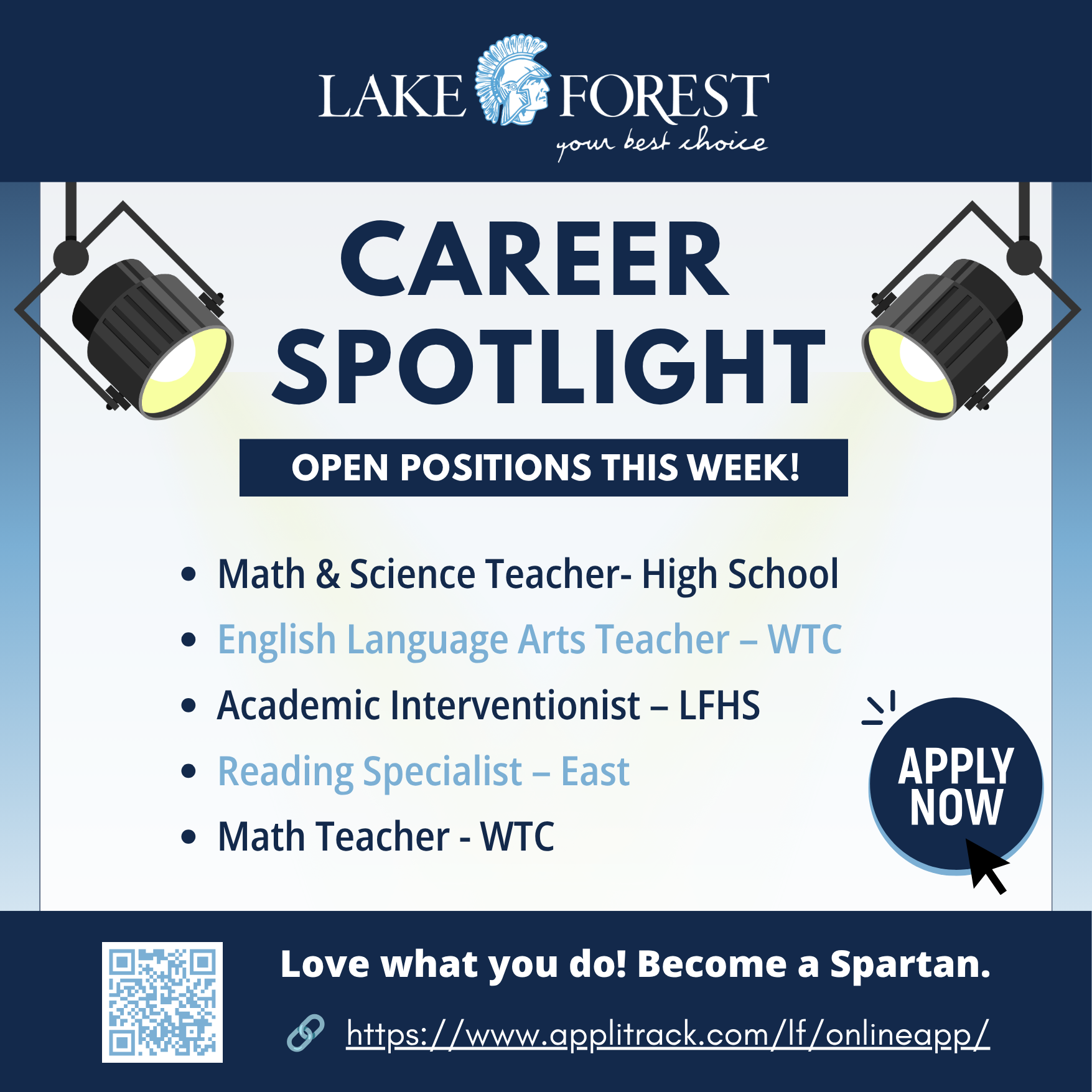 SPARTAN CAREER SPOTLIGHT 