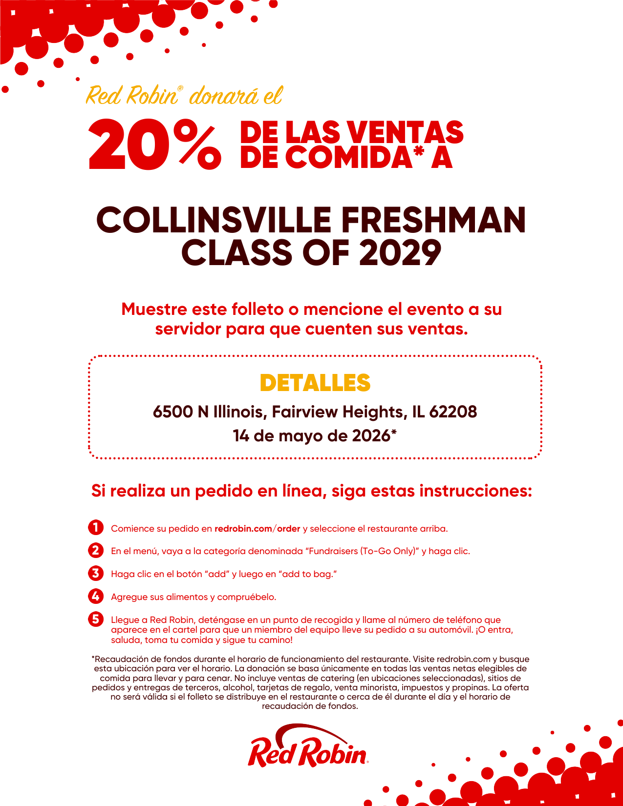 Class of 2029 fundraiser