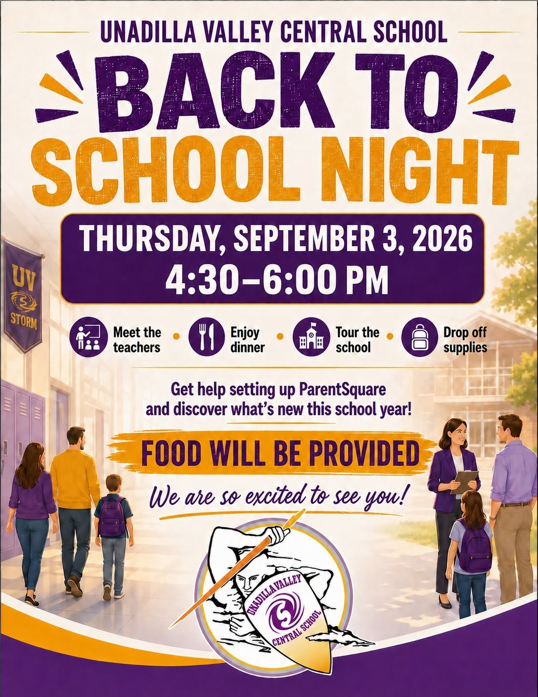 Back to School Night Reminder!