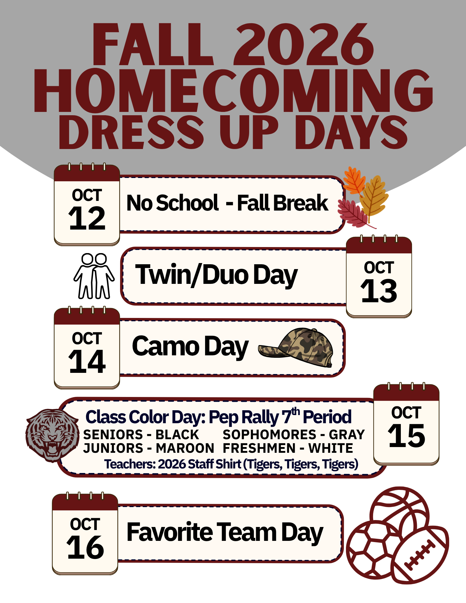 It's Homecoming Week!!! 