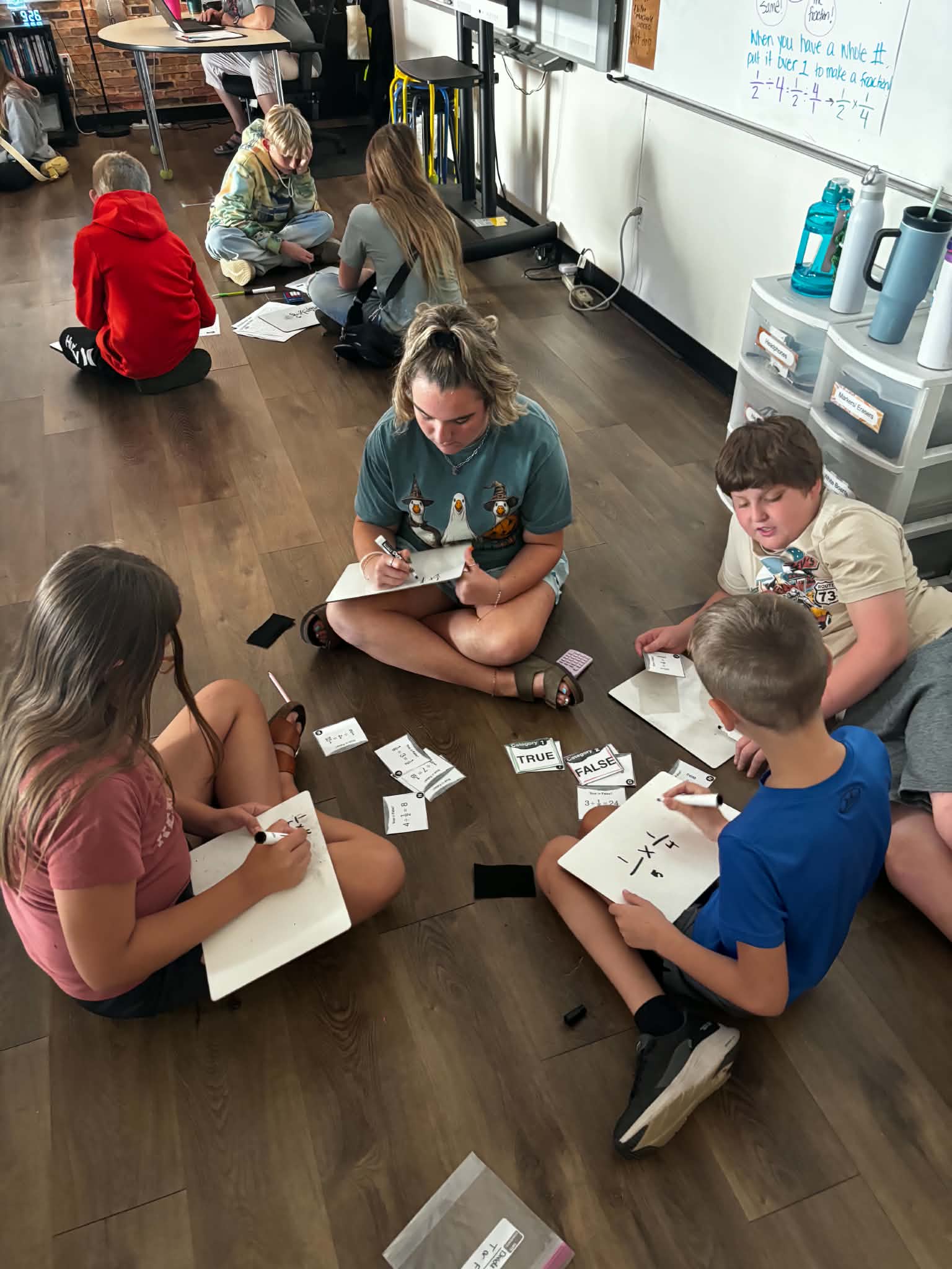 Mrs. Hampton's Math Class